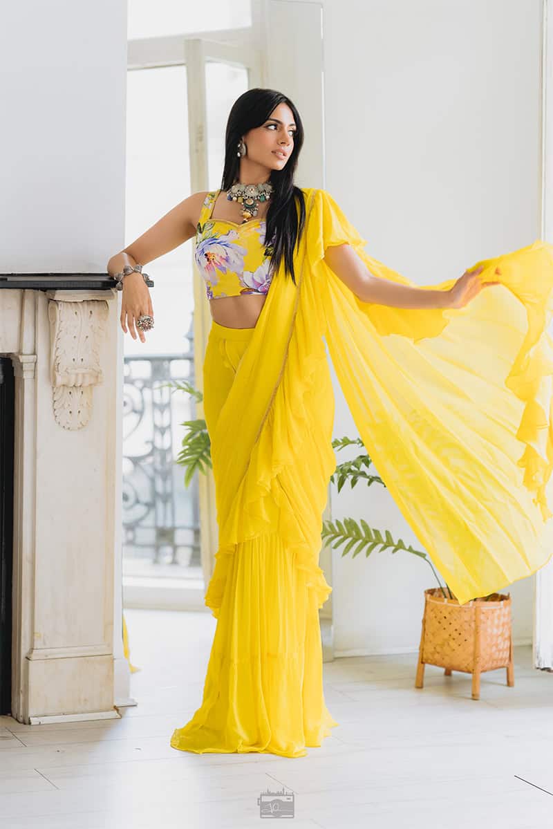 Ciana Stitched Sari